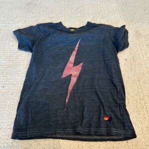 Aviator Nation Kids Graphic Tee in Dark Gray